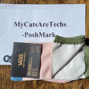 Vans Ticker Sock in Rose Smoke Color! Women's Size 6.5-10 (SOLD OUT/RARE!) LOOK!